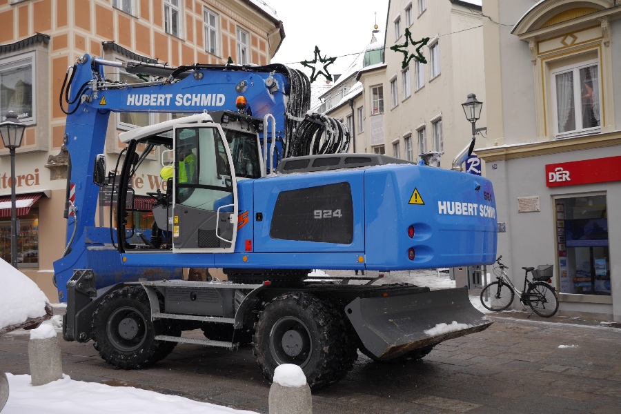 Bevor ab März die Bagger rollen, müssen noch einige Vorbereitungen getroffen werden. Zum Beispiel werden Sitzbänke entfernt.
Bildnachweis: Stadt Kaufbeuren