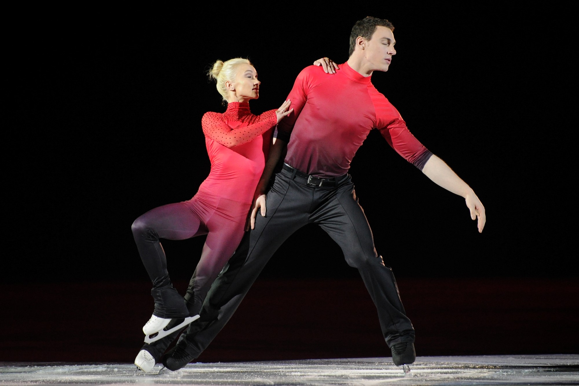 Aljona Savchenko und Bruno Massot, Vizeweltmeister im Paarlauf 2017 und Olympiafavoriten 2018
Bildquelle: Daniel Weiss, Spotlight Productions