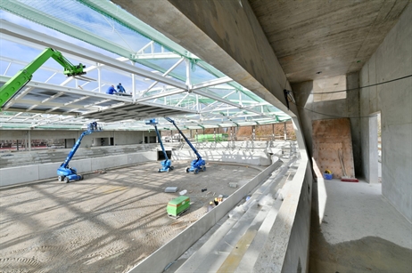  Die Baustelle im November 2016 (Bild: Marketingagentur Tenambergen)