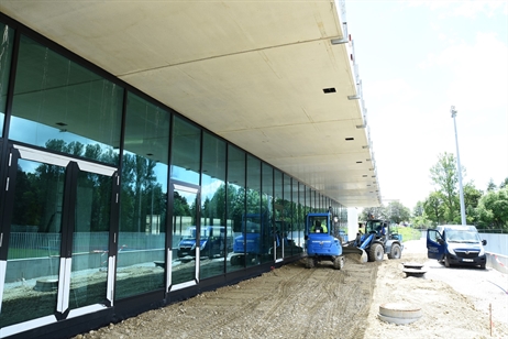  Baustelle Eisstadion