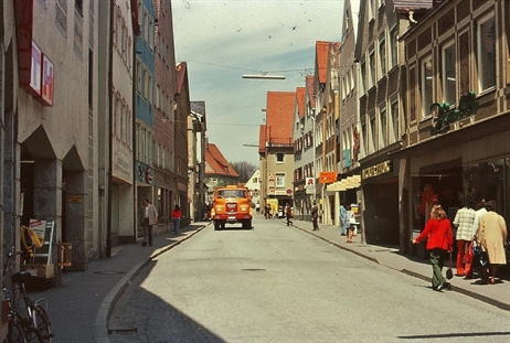  Schmale Gehwege